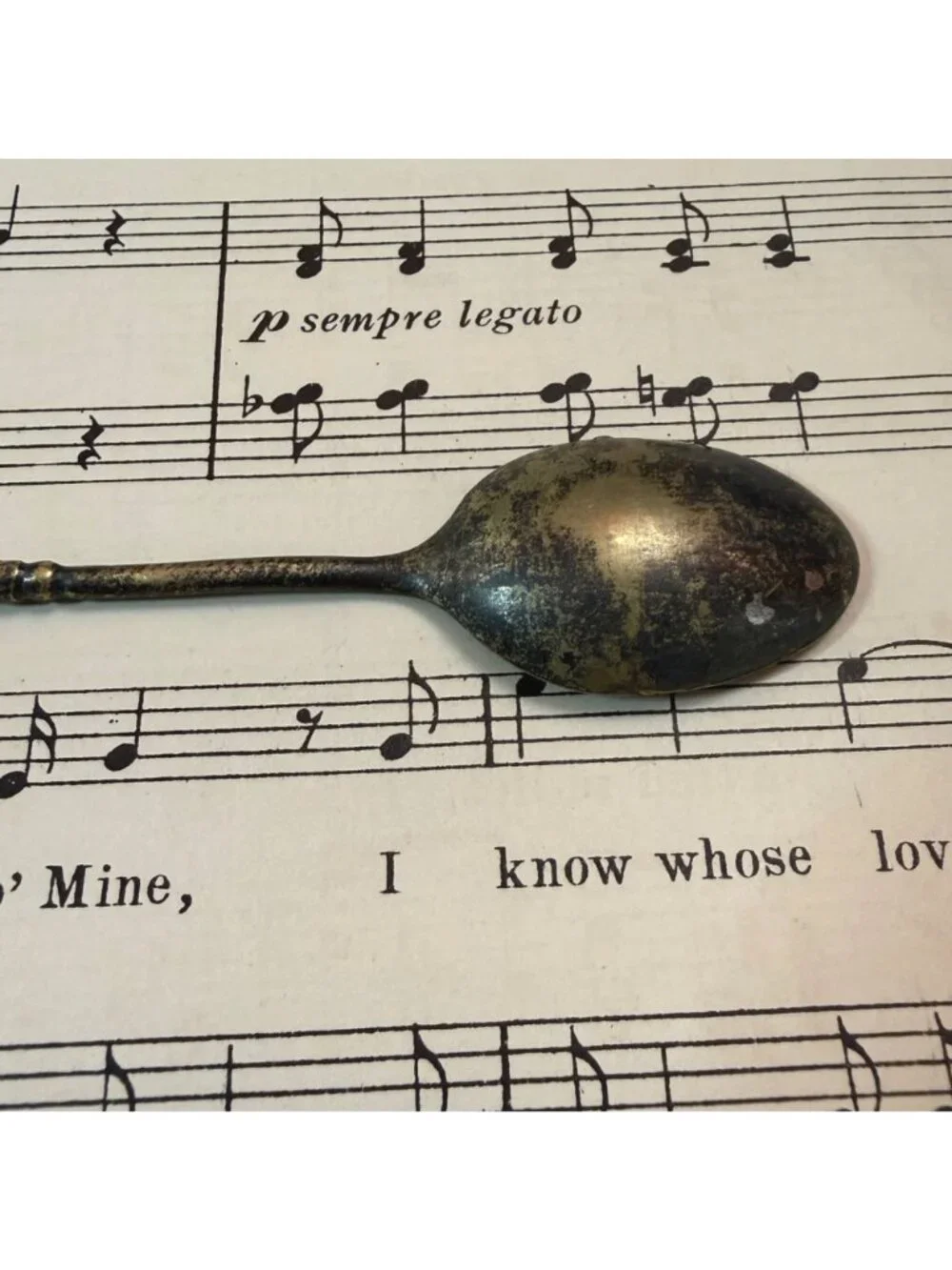 Vintage Iced Beverage Spoon Twisted Stem Elephant Figurine Finial 6